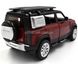 Металлическая модель машины Land Rover Defender 110 Автопром 68416 1:30 красный 68416R фото 5