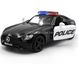 Поліцейська металева машинка Mercedes-Benz AMG GT 2017 1:38 RMZ City 554988 чорний 554988P фото 2