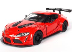 Іграшкова металева машинка Kinsmart KT5421W Toyota GR Supra Racing Concept 1:34 червона KT5421WR фото