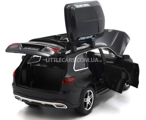 Іграшкова машинка Mercedes-Benz GLS 580 (X167) 1:32 Автосвіт AP-1813 чорний матовий з багажником AP-1813BL фото