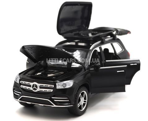 Іграшкова машинка Mercedes-Benz GLS 580 (X167) 1:32 Автосвіт AP-1813 чорний матовий з багажником AP-1813BL фото