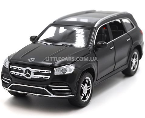 Іграшкова машинка Mercedes-Benz GLS 580 (X167) 1:32 Автосвіт AP-1813 чорний матовий з багажником AP-1813BL фото