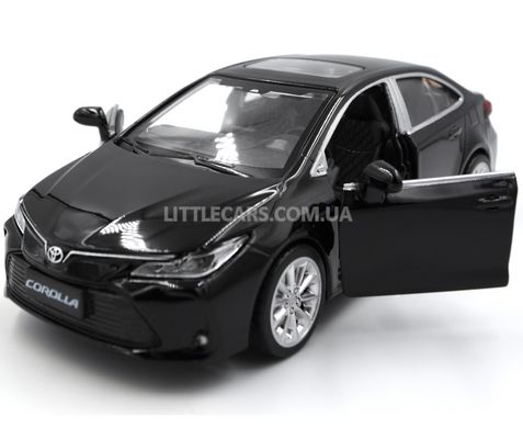 Металлическая модель машины Toyota Corolla Hybrid 68432 Автопром 1:33 черная 68432BL фото