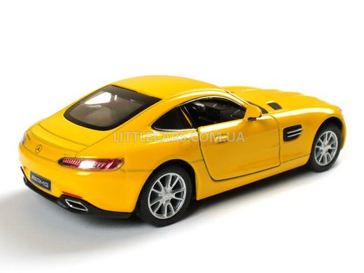Металлическая модель машины Kinsmart Mercedes-Benz AMG GT желтый KT5388WY фото