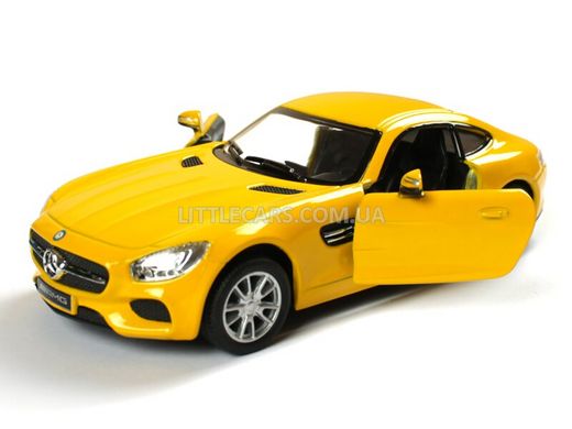 Іграшкова металева машинка Kinsmart Mercedes-Benz AMG GT жовтий KT5388WY фото
