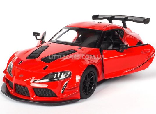Іграшкова металева машинка Kinsmart KT5421W Toyota GR Supra Racing Concept 1:34 червона KT5421WR фото
