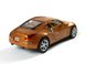 Іграшкова металева машинка Kinsmart Nissan 350Z помаранчевий KT5061WO фото 3