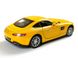Металлическая модель машины Kinsmart Mercedes-Benz AMG GT желтый KT5388WY фото 3