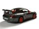 Металлическая модель машины Kinsmart Porsche 911 GT3 RS темно-серый KT5352WDG фото 3
