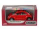 Модель машины Kinsmart Volkswagen New Beetle красный с доской для серфинга KT5028WSR фото 4