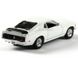 Іграшкова металева машинка Welly Ford Mustang Boss 302 1970 білий 49767CWW фото 3