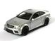 Іграшкова металева машинка Welly Mercedes-Benz C 63 AMG Coupe Black Series сірий 43675CWG фото 1