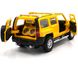 Модель машины Hummer H3 Автопром 68321 1:32 желтый 68321Y фото 4
