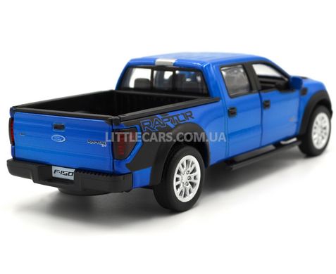 Модель машины Ford F-150 SVT Raptor Автопром 68363 1:34 синий 68363B фото