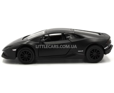 Іграшкова металева машинка Lamborghini Huracan LP 610-4 coupe 1:39 RMZ City 554996 чорна матова 554996MBL фото