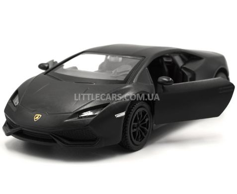Игрушечная металлическая машинка Lamborghini Huracan LP 610-4 coupe 1:39 RMZ City 554996 черная матовая 554996MBL фото