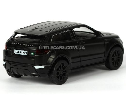 Іграшкова металева машинка RMZ City Land Rover Range Rover Evoque чорний матовий 554008MABL фото