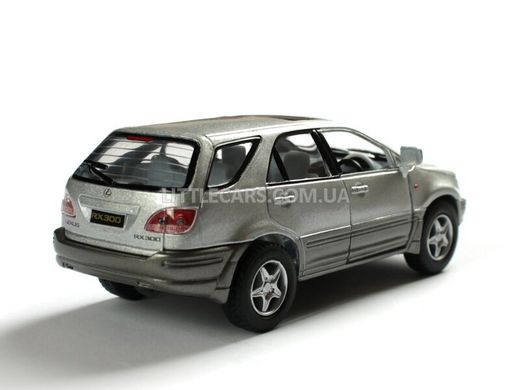 Іграшкова металева машинка Kinsmart Lexus RX300 cерый KT5040WG фото