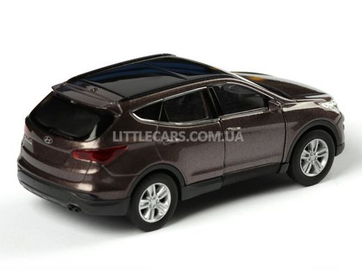 Металлическая модель машины Welly Hyundai Santafe коричневый 43677CWBR фото