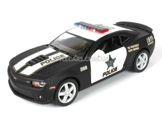 Металлическая модель машины Kinsmart Chevrolet Camaro 2014 Police полицейский KT5383WPP фото