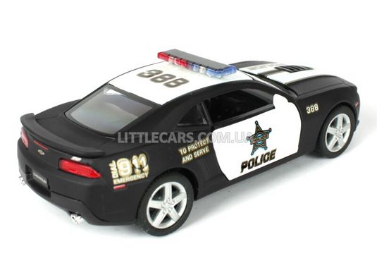 Іграшкова металева машинка Kinsmart Chevrolet Camaro 2014 Police поліцейский KT5383WPP фото