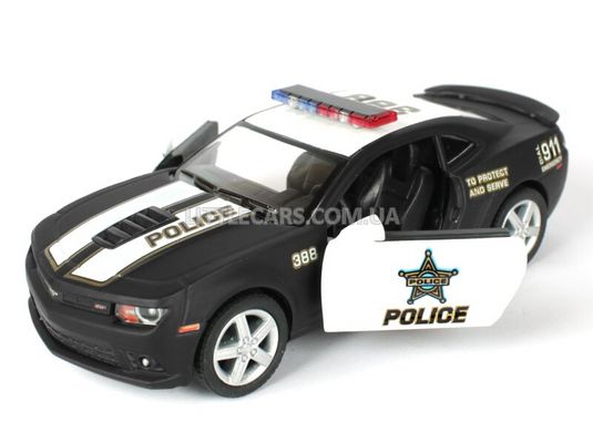 Іграшкова металева машинка Kinsmart Chevrolet Camaro 2014 Police поліцейский KT5383WPP фото