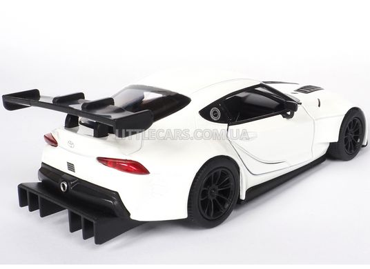Металлическая модель машины Kinsmart KT5421W Toyota GR Supra Racing Concept 1:34 белая KT5421WW фото