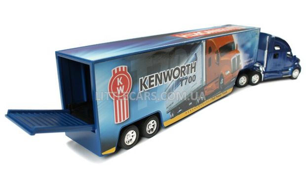 Kinsmart Kenworth T700 з контейнером синій KT1302WB фото