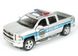 Іграшкова металева машинка Kinsmart Chevrolet Silverado поліцейский KT5381WPRP фото 1