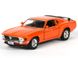 Іграшкова металева машинка Welly Ford Mustang Boss 302 1970 помаранчевий 49767CWO фото 1