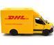 Іграшкова машинка Mercedes-Benz Sprinter VS30 (W907/W910) DHL 1:48 Kinsmart KT5475W жовтий KT5475W фото 4