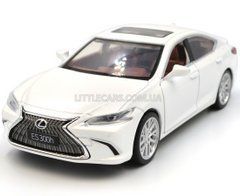 Іграшкова металева машинка Lexus ES300h 1:36 Автопром 68713 білий 68713W фото