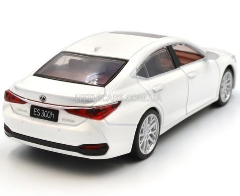 Іграшкова металева машинка Lexus ES300h 1:36 Автопром 68713 білий 68713W фото