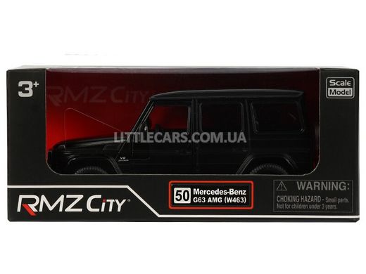 Іграшкова металева машинка RMZ City Mercedes-Benz G63 AMG чорний матовий 554991MBL фото