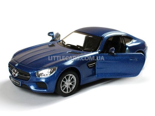 Іграшкова металева машинка Kinsmart Mercedes-Benz AMG GT синій KT5388WB фото