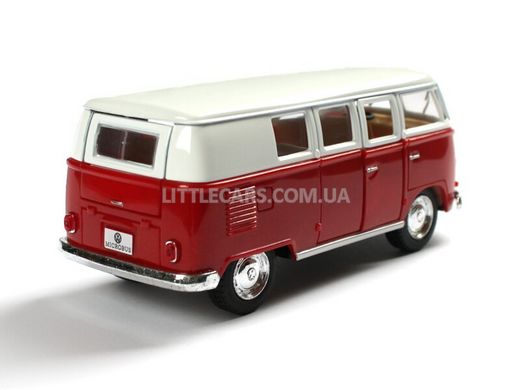 Металлическая модель машины Kinsmart Volkswagen Classical Bus 1962 красный KT5060WR фото