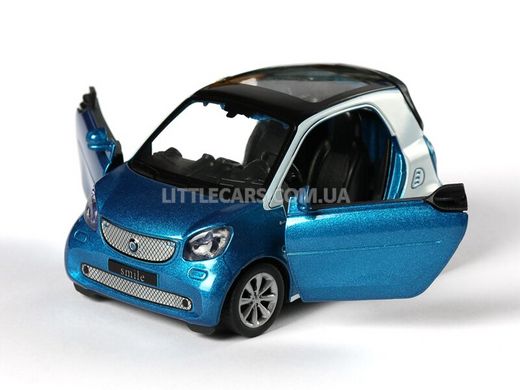 Іграшкова металева машинка Автосвіт Smart Fortwo 2014 синій AS1912B фото