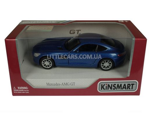 Металлическая модель машины Kinsmart Mercedes-Benz AMG GT синий KT5388WB фото