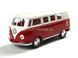 Іграшкова металева машинка Kinsmart Volkswagen Classical Bus 1962 червоний KT5060WR фото 1