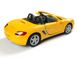 Іграшкова металева машинка Kinsmart Porsche Boxster S жовтий KT5302WY фото 3