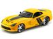 Коллекционная модель машины Maisto Dodge SRT Viper GTS 2013 1:24 желтый 31363Y фото 1
