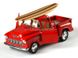 Іграшкова металева машинка Kinsmart Chevrolet Chevy Stepside Pick-UP червоний з дошкою для серфингу KT5330WS1R фото 2