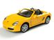 Іграшкова металева машинка Kinsmart Porsche Boxster S жовтий KT5302WY фото 1