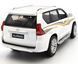 Іграшкова машинка Toyota Land Cruiser Prado 1:32 Автопром 68482 біла 68482W фото 7