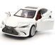 Іграшкова металева машинка Lexus ES300h 1:36 Автопром 68713 білий 68713W фото 2