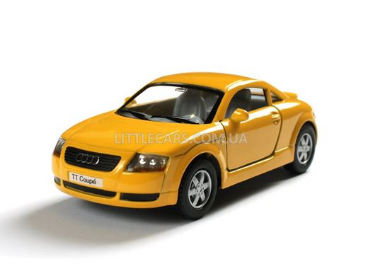 Іграшкова металева машинка Kinsmart Audi TT жовта KT5016WY фото