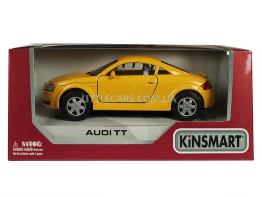 Іграшкова металева машинка Kinsmart Audi TT жовта KT5016WY фото