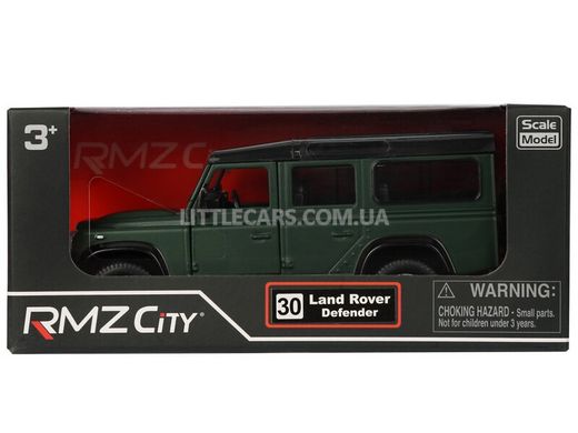 Іграшкова металева машинка RMZ City Land Rover Defender зелений матовий 554006MCGN фото