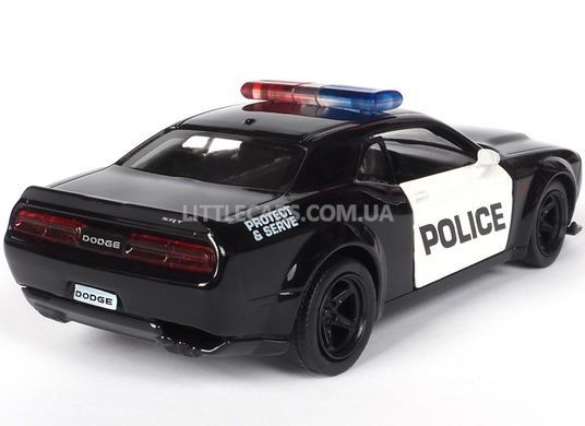 Іграшкова металева машинка RMZ City 554040 Dodge Challenger SRT Demon 1:40 Police 554040P фото