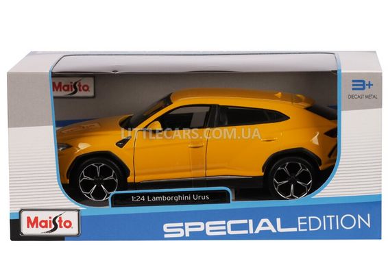 Коллекционная модель машины Maisto Lamborghini Urus 1:24 желтый 31519Y фото